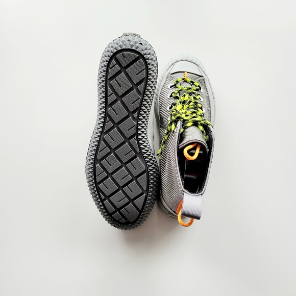 Converse Bosey MC Hi Grey Grey Orange Men's 5.5 Women's 7 - Picture 5 of 6